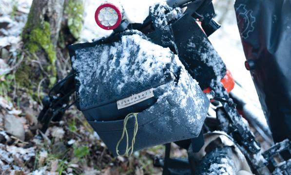 Drawcord Bar Bag: Outershell Adventure | Cycling UK